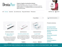 Tablet Screenshot of dentapass.com